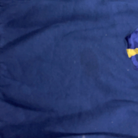 Vintage Sweatshirt Adult‎ XL Blue Nautical Embroidered Pullover USA Made 80s - Picture 8 of 10